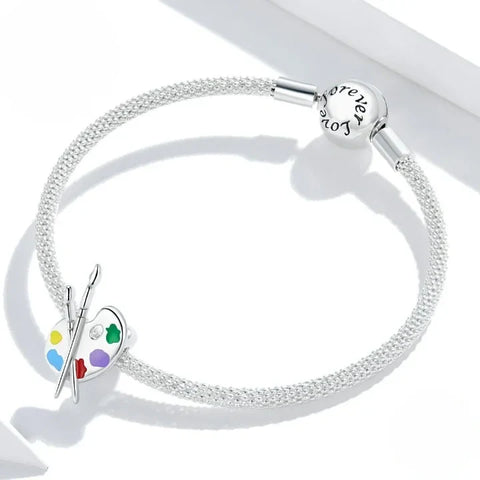 paint-palette Jewelry charm affordable Pandora fits bracelet