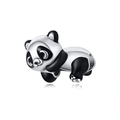 jewlouli panda pandora charm jewelry fits pandora bracelet