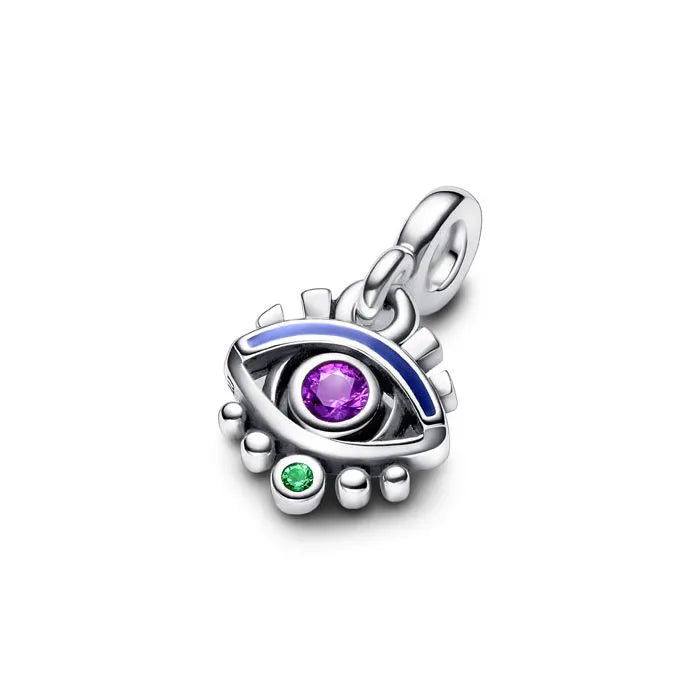 Pandora Me The Eye Mini Dangle - Charming eye mini dangle, perfect for meaningful and protective themes.