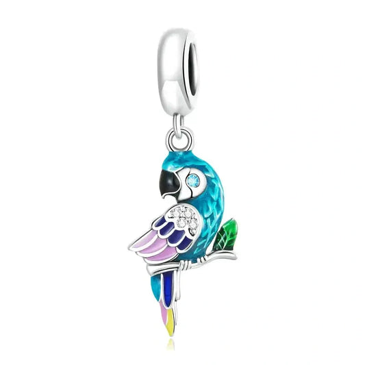parrot Pandora affordable charm Jewelry fits bracelet