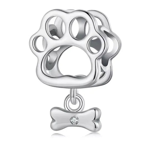 Paw Print Charm