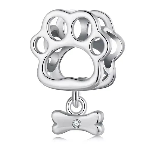 Paw Print Charm