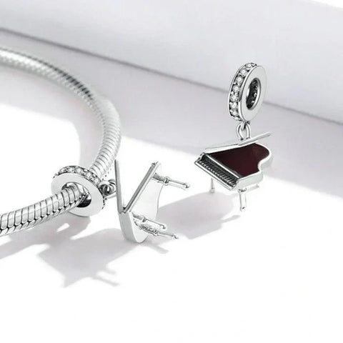 piano fits Pandora bracelet Jewelry charm affordable