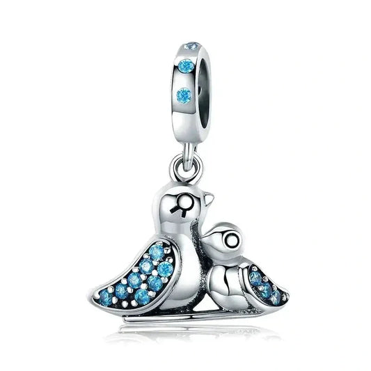 pigeon-charm Pandora affordable fits bracelet charm Jewelry