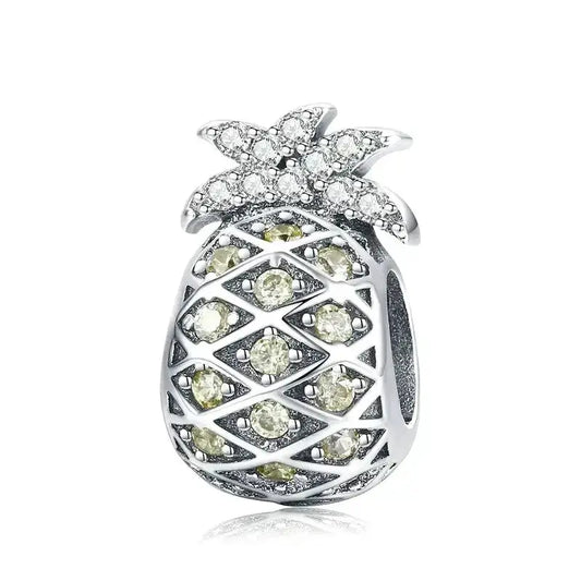 pineapple-bead Jewelry fits Pandora bracelet charm affordable