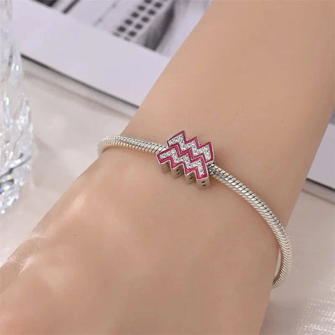 Pink Aquarius Charm - Pink Aquarius Charm