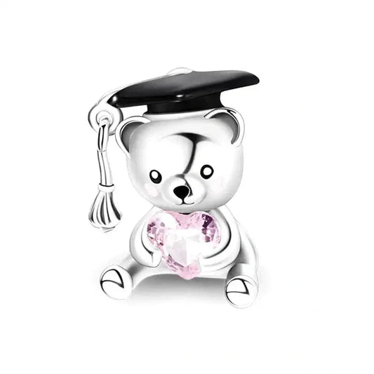 Pink Bear Charm