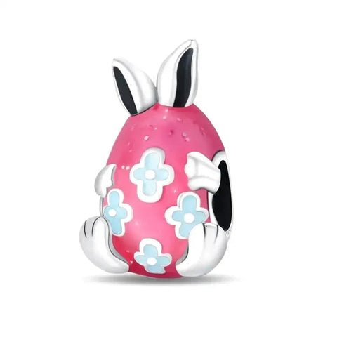 Pink Egg Charm