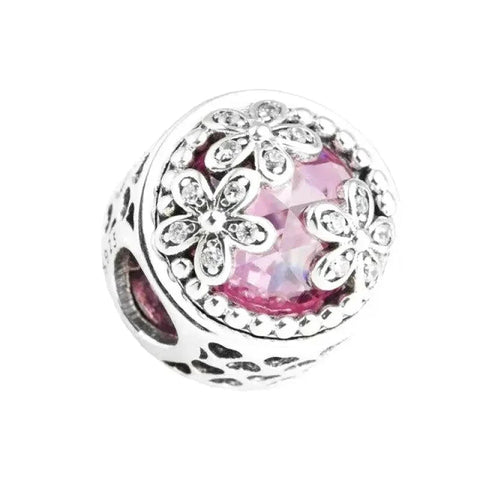 Pink Flower Charm