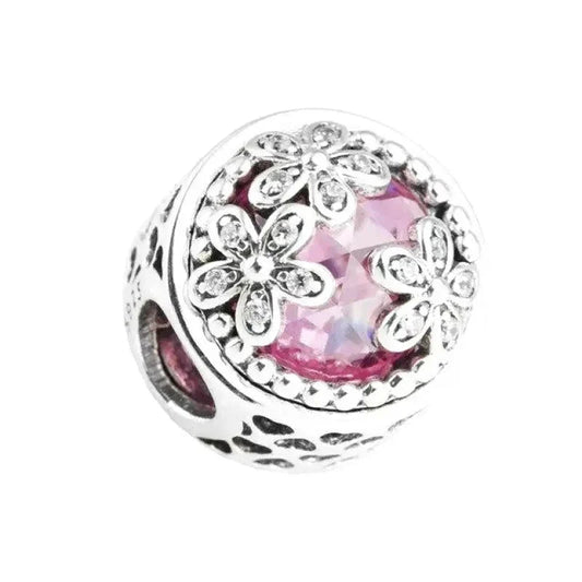 Pink Flower Charm