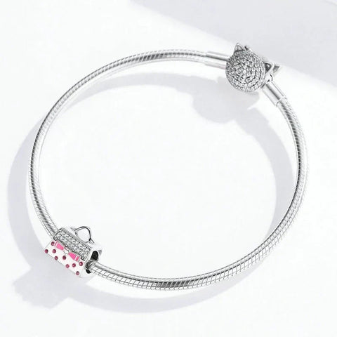 Pink Purse Charm
