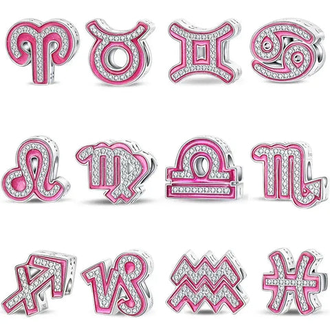 Pink Sagittarius Charm - Pink Sagittarius Charm