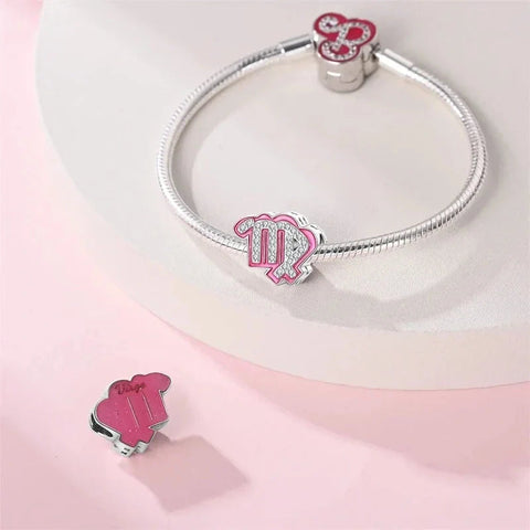 Pink Virgo Charm - Pink Virgo Charm