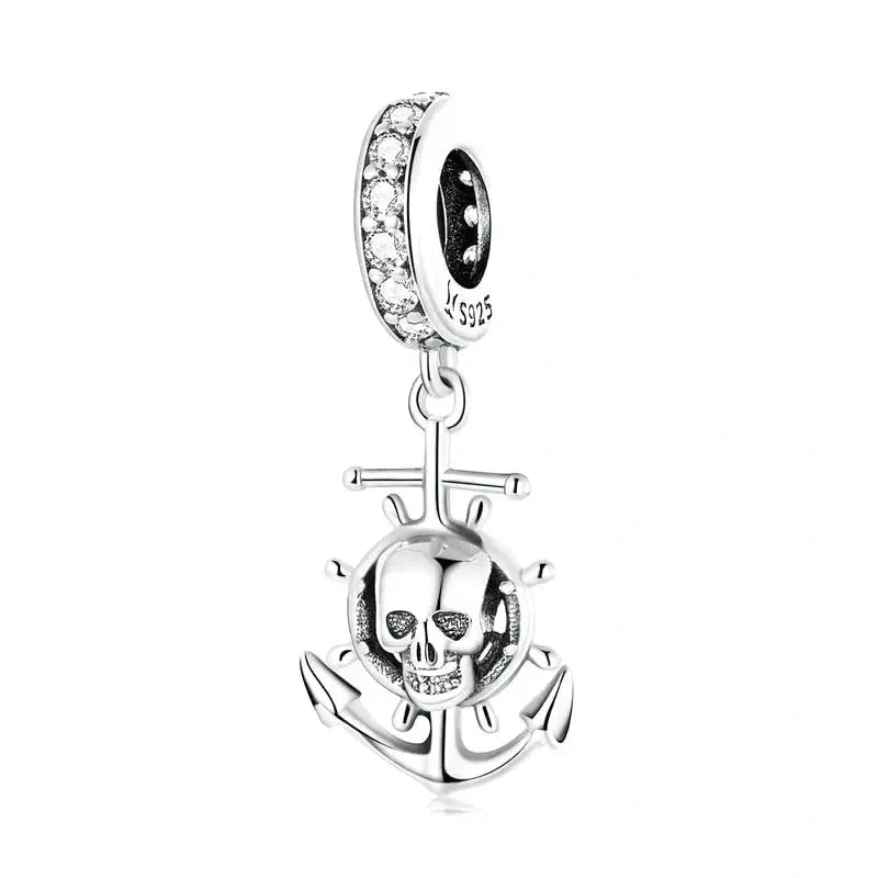 pirate-charm charm fits Pandora bracelet Jewelry affordable