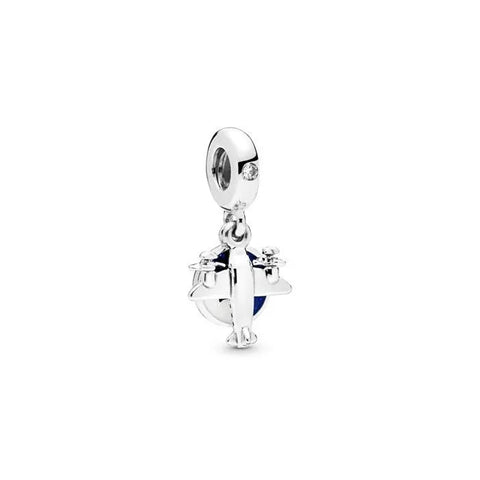 Propeller Plane Dangle Charm