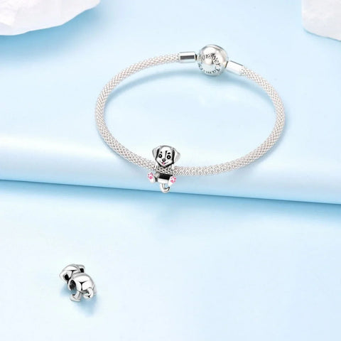 Puppy Wraparound Charm