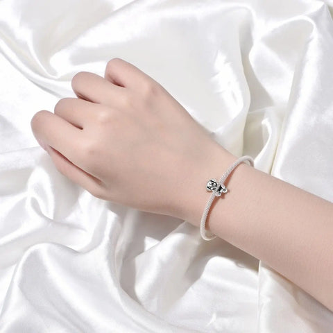 jewlouli puppy wraparound pandora charm jewelry fits pandora bracelet