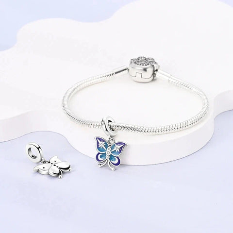 Purple Butterfly Charm - Purple Butterfly Charm
