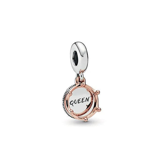 Queen & Regal Crown Dangle Charm