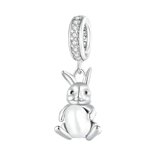 rabbit-charm affordable Jewelry fits Pandora bracelet charm