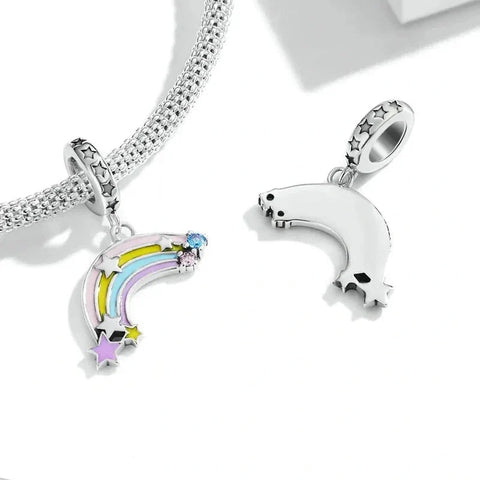 Rainbow Dangle Charm