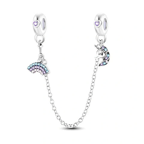 Rainbow Unicorn Safety Chain - Rainbow Unicorn Safety Chain