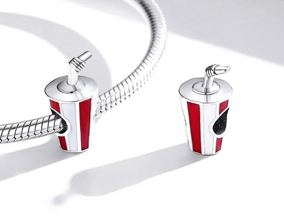 Retro Soda Cup Charm - Retro Soda Cup Charm