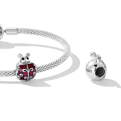red-ladybird-charm charm affordable Jewelry Pandora fits bracelet