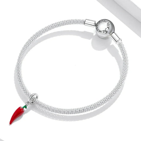 red-pepper Jewelry charm fits Pandora bracelet affordable