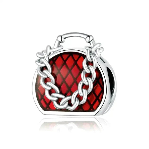 Red Purse Charm - Red Purse Charm