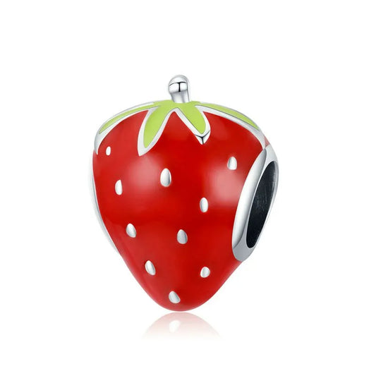 Red Strawberry Charm