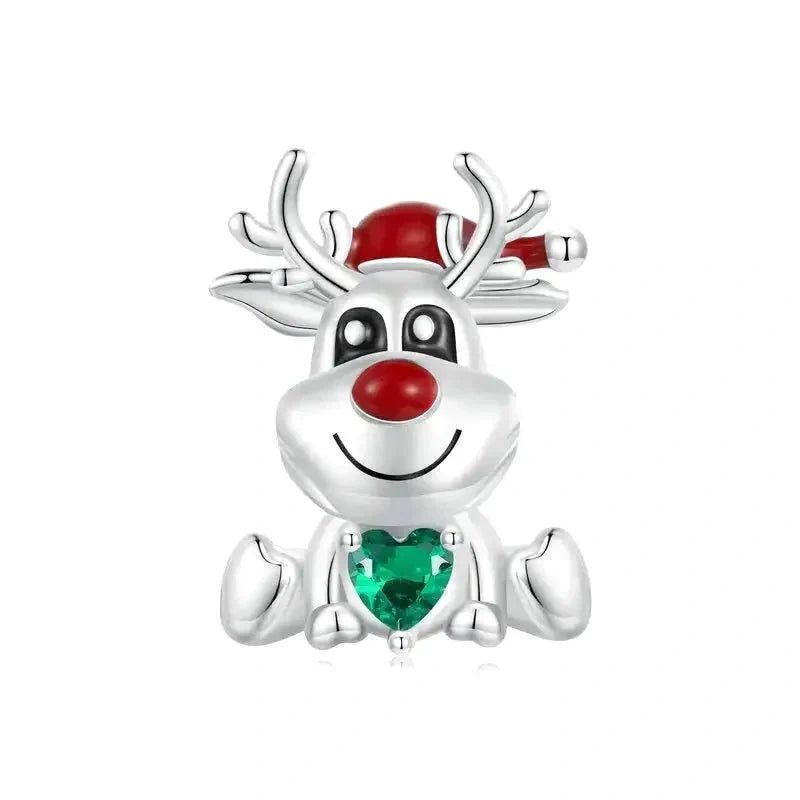 reindeer-charm fits Pandora bracelet Jewelry affordable charm