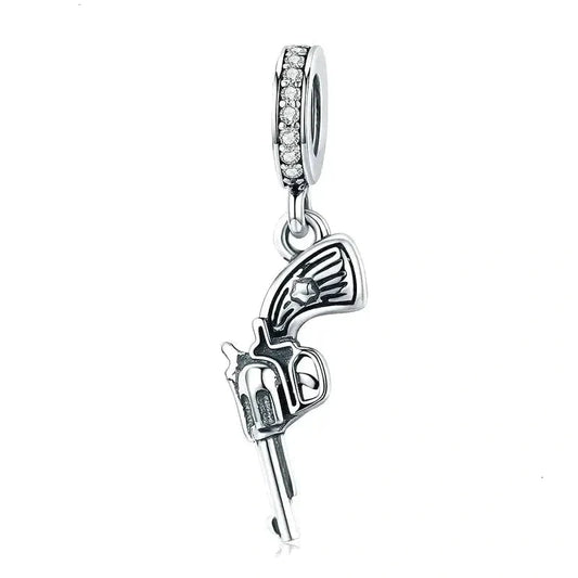 revolver-charm Jewelry Pandora fits bracelet affordable charm