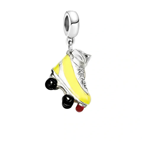 Roller skate charm.