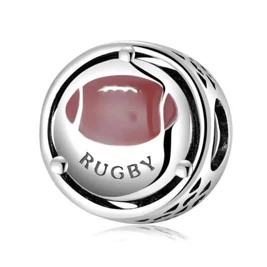 rugby affordable Pandora Jewelry charm fits bracelet