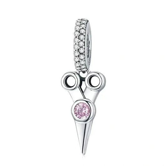 scissor-charm Jewelry affordable fits Pandora bracelet charm