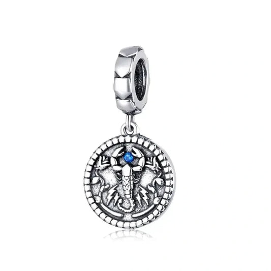 scorpio-token-charm fits Pandora bracelet affordable charm Jewelry