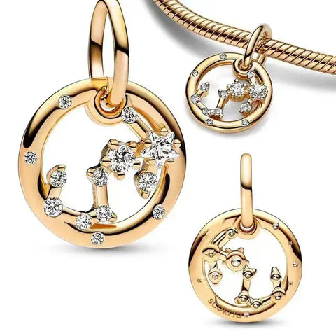 Scorpio Zodiac Dangle Charm - Scorpio Zodiac Dangle Charm