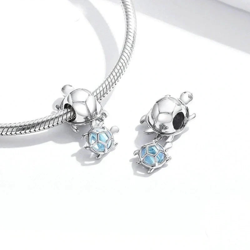 sea-turtle affordable charm Jewelry fits Pandora bracelet