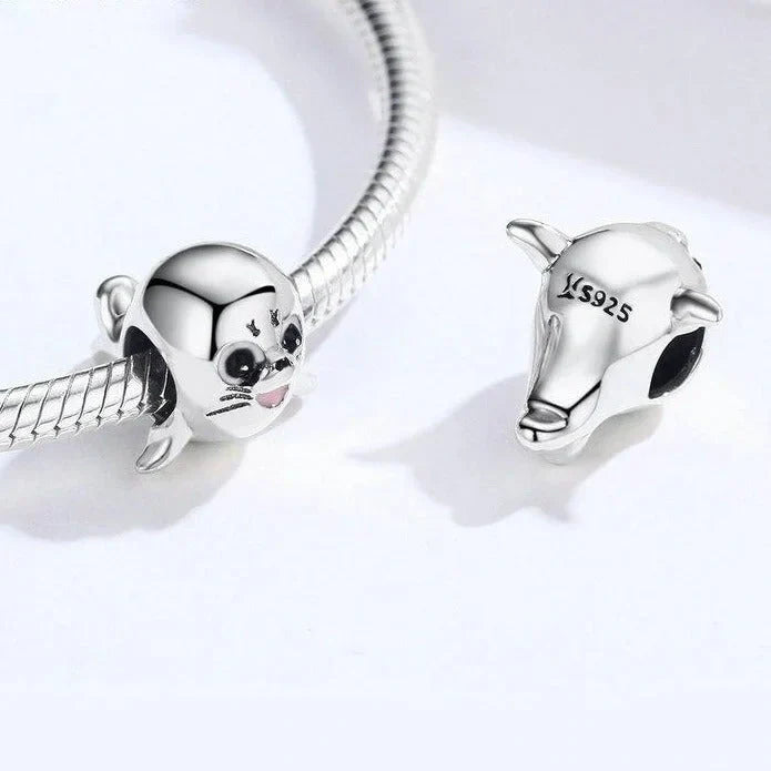 seal-charm Jewelry affordable fits Pandora bracelet charm