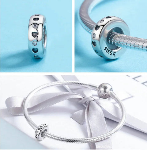 Elegant Heart Detail Charm - Elegant Heart Detail Charm