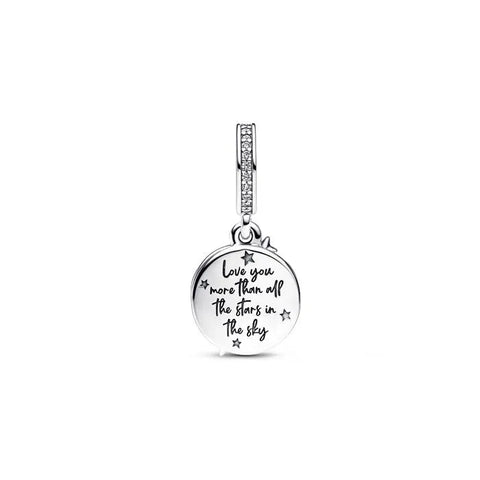 Shooting Star Double Dangle Charm