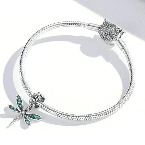 Silver Dragonfly Charm - Silver Dragonfly Charm