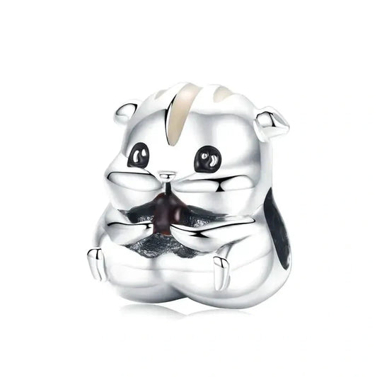 silver-hamster Jewelry Pandora affordable fits bracelet charm