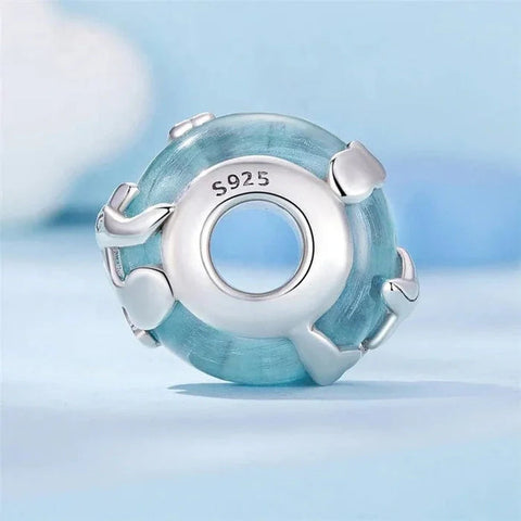 Sky High Dream Blue spacer Charm