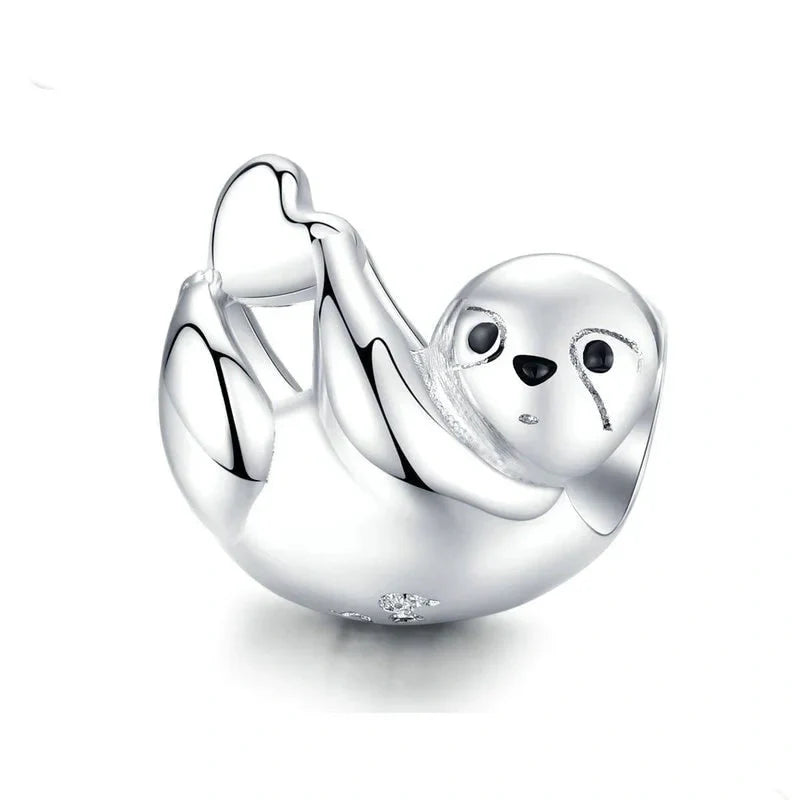 sloth-charm Jewelry charm fits Pandora bracelet affordable