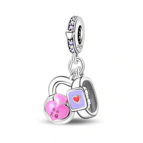 Smartwatch & Kettlebell Dangle Charm - Smartwatch & Kettlebell Dangle Charm