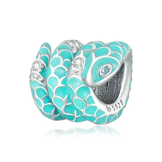 snake-bead Pandora charm fits bracelet Jewelry affordable