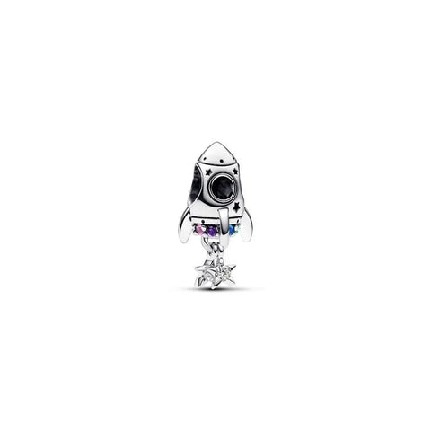 Space Love Rocket Charm - Space Love Rocket Charm