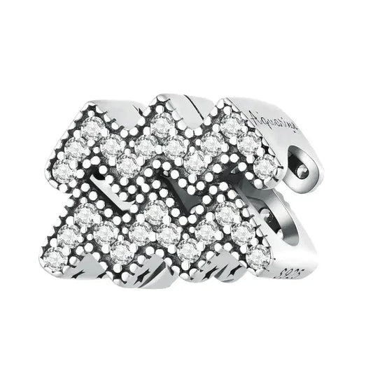 Sparkling Aquarius Charm